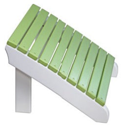 Lime Green & White