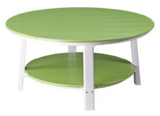 Lime Green & White