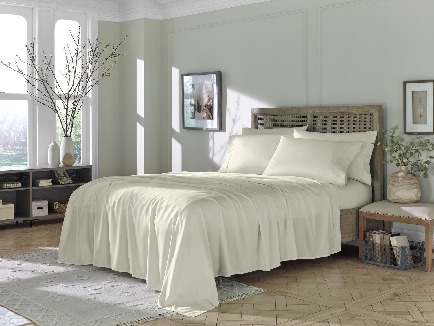Eucalyptus Sheet Set - Ivory