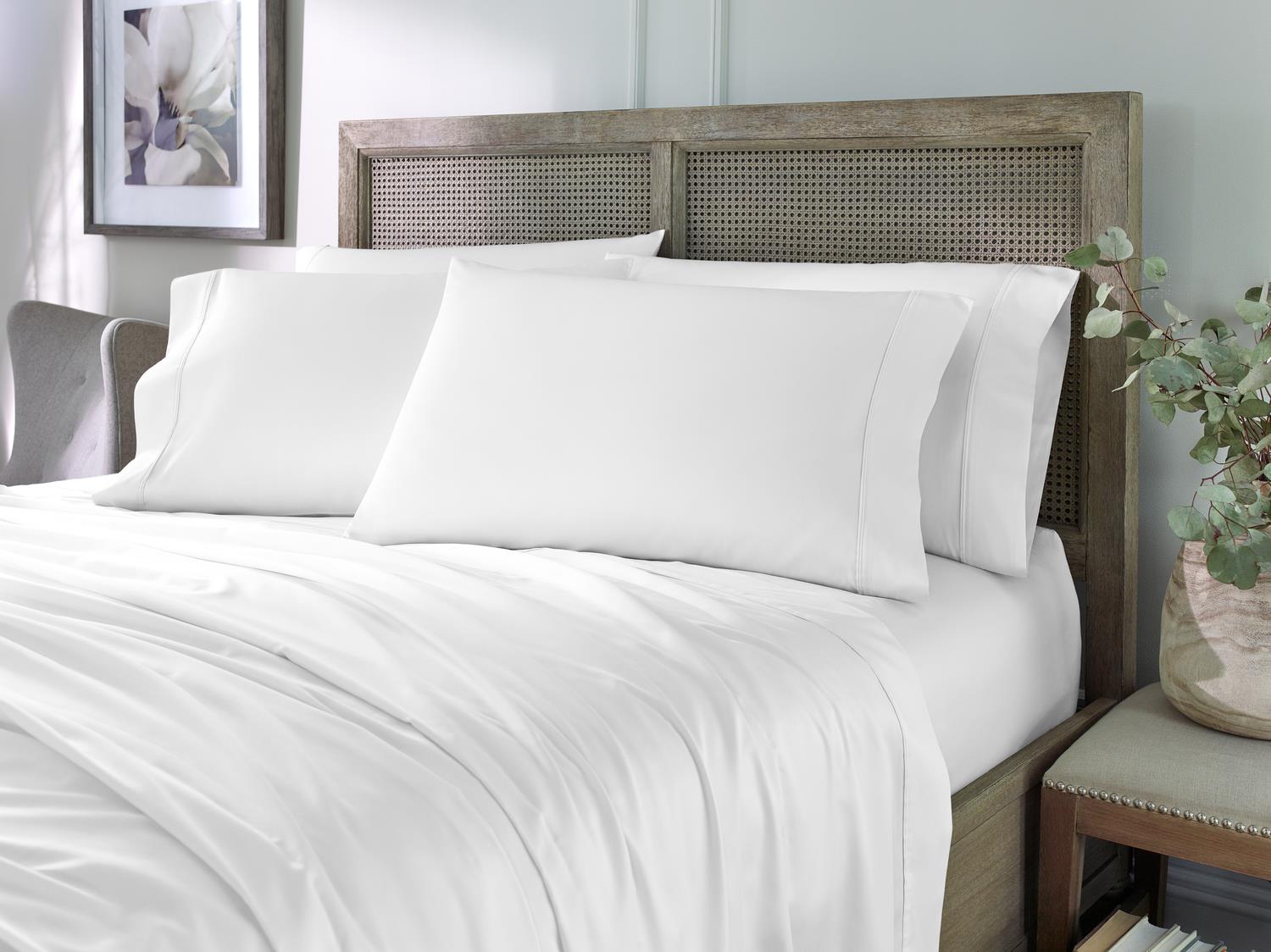 Eucalyptus Sheet Set - White