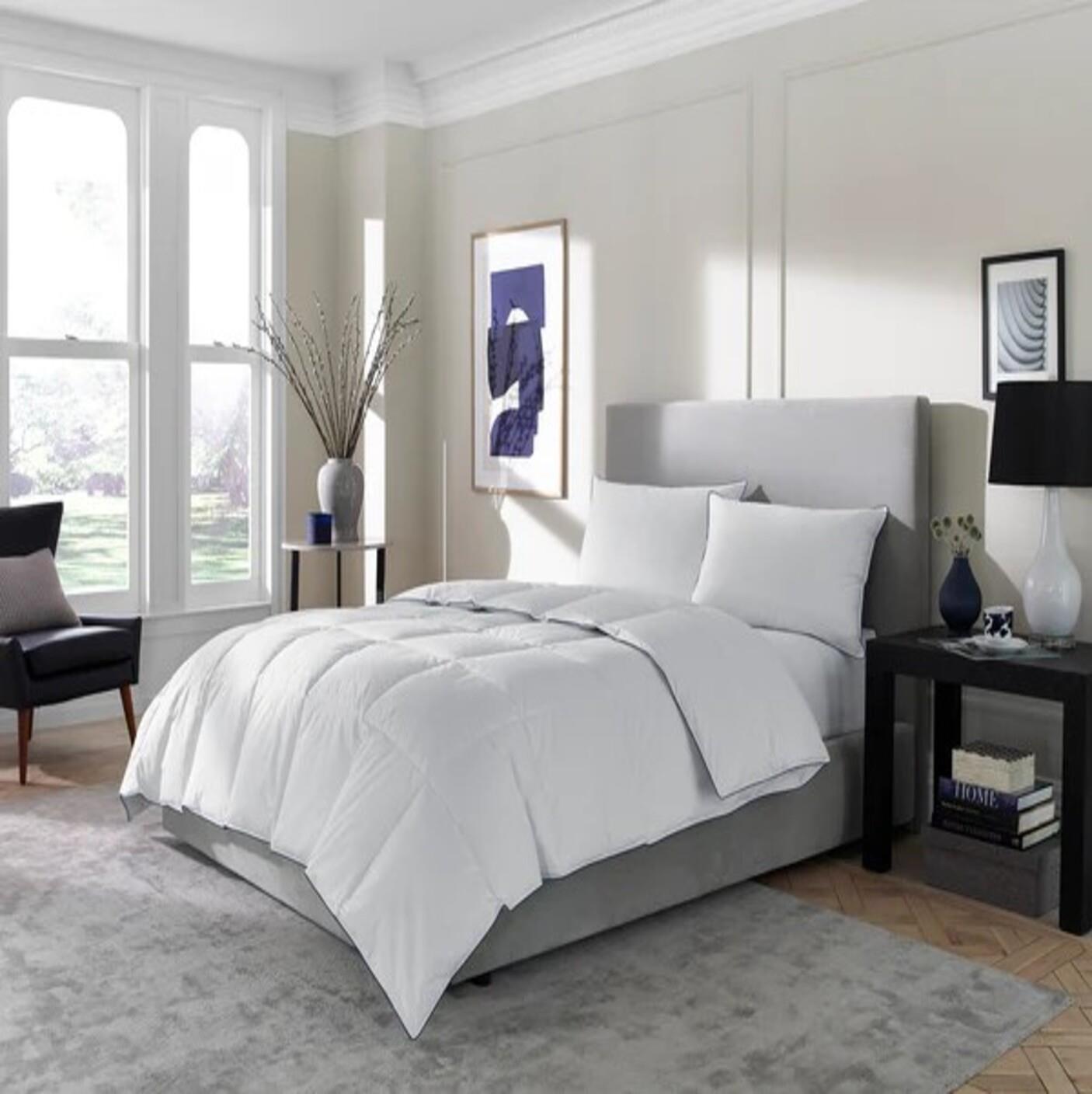 Feather and Down Comforter - White