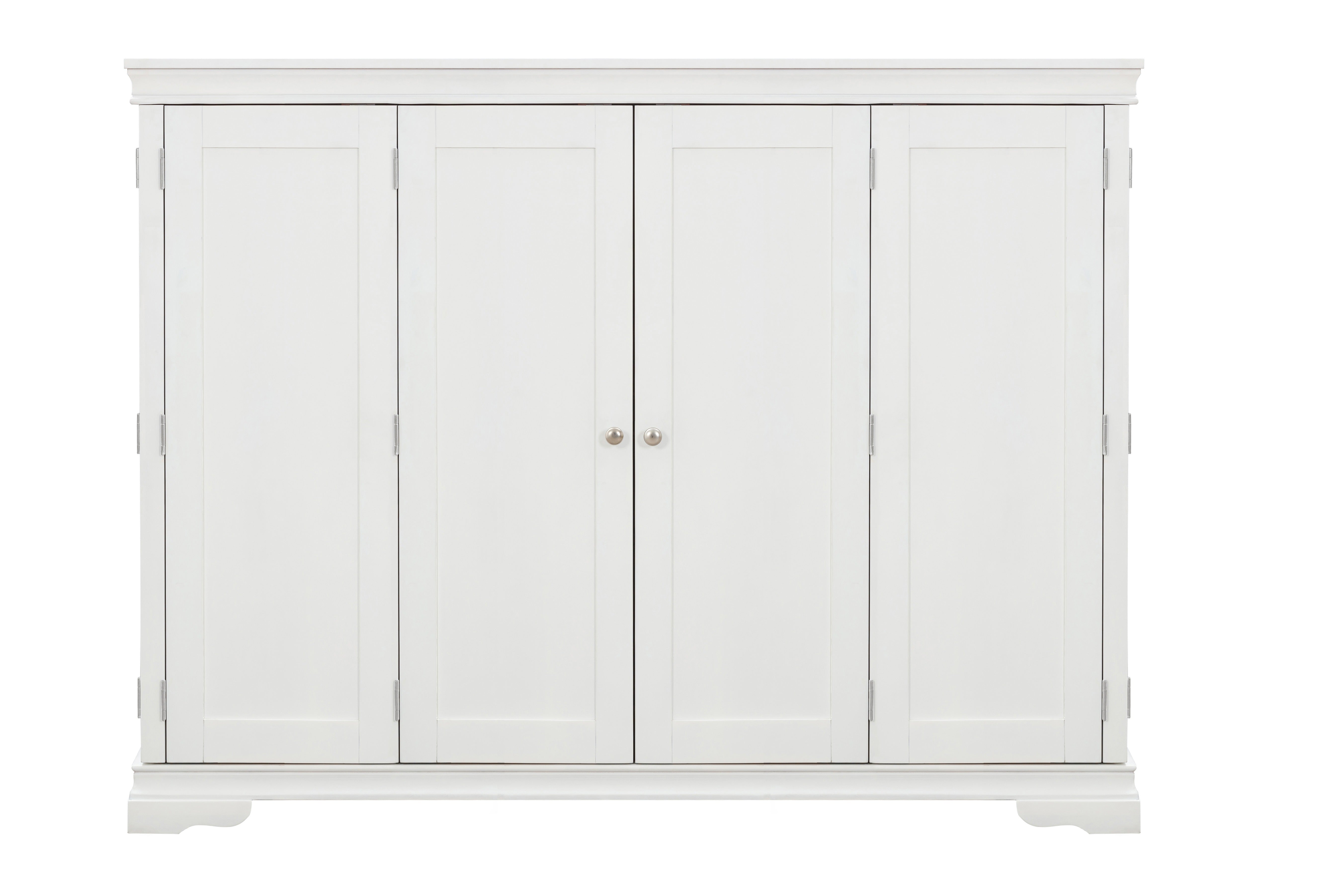San Sebastian Cabinet Bed by Sealy, Full in White | Atlantic Fine Furniture, Melbourne FL
