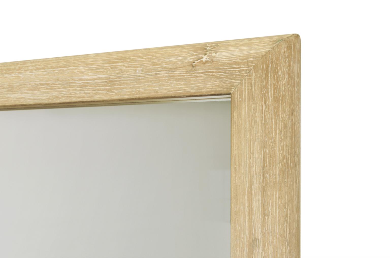 Hyde Park Mirror. Weathered Natural Finish