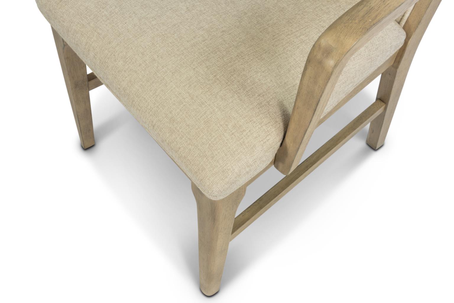 Rio Vista Arm Chair. 2pk; priced individually. Muted Earth Tones and Clay Finish