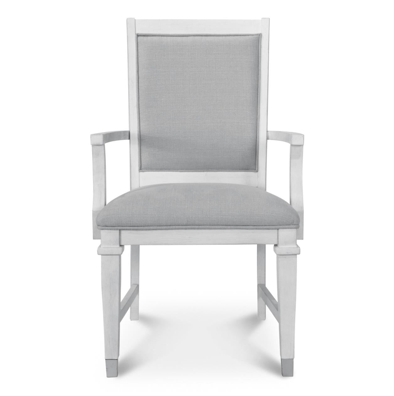 Point Breeze Arm Chair (2pk; priced individually). Fresh White Finish