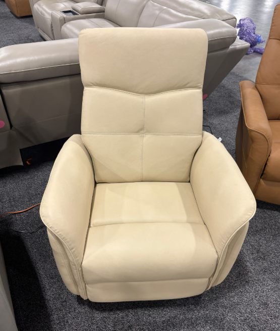 Inman Leather Swivel Glider Recliner - Atlantic Fine Furniture Melbourne FL
