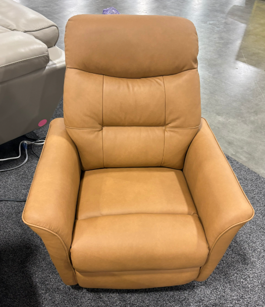 Jennings Leather Swivel Recliner - Atlantic Fine Furniture Melbourne FL