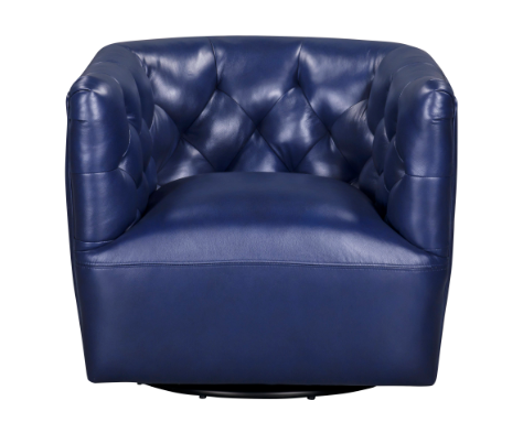 Mira Leather Swivel Chair - Atlantic Fine Furniture Melbourne FL