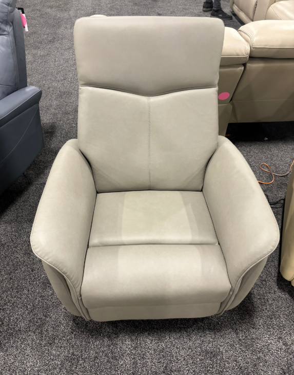 Kelly Leather Swivel Glider Recliner - Atlantic Fine Furniture Melbourne FL