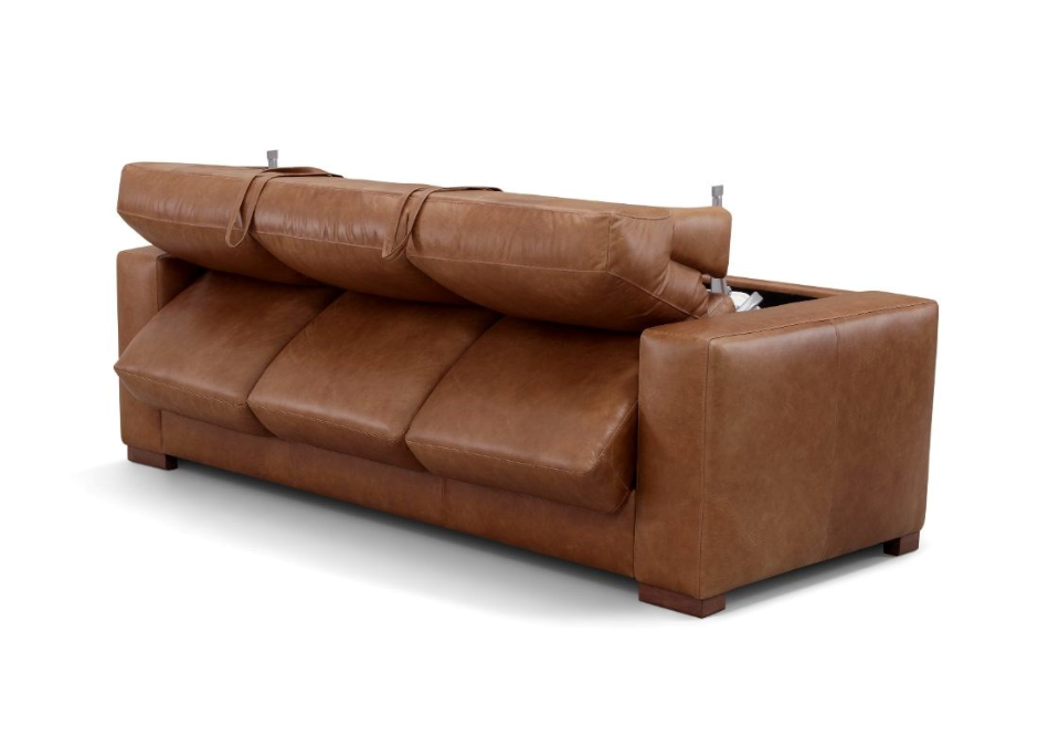 Inglewood Leather Queen Sleeper - Atlantic Fine Furniture Melbourne FL