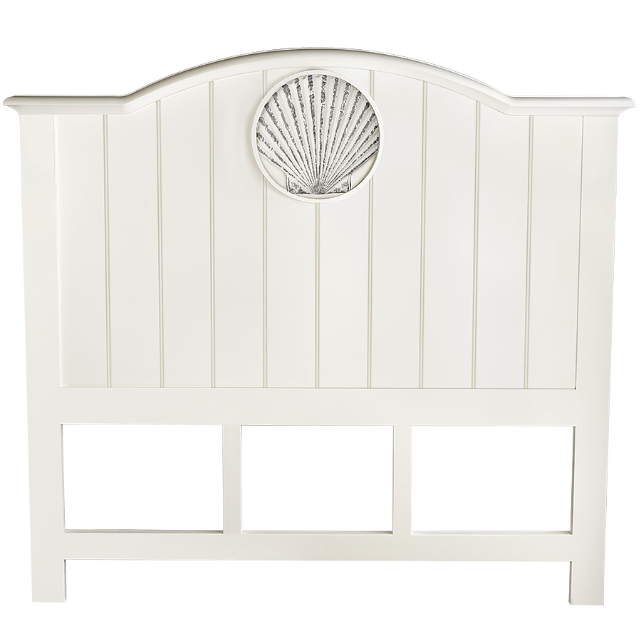 Sea Haven Queen Headboard - White