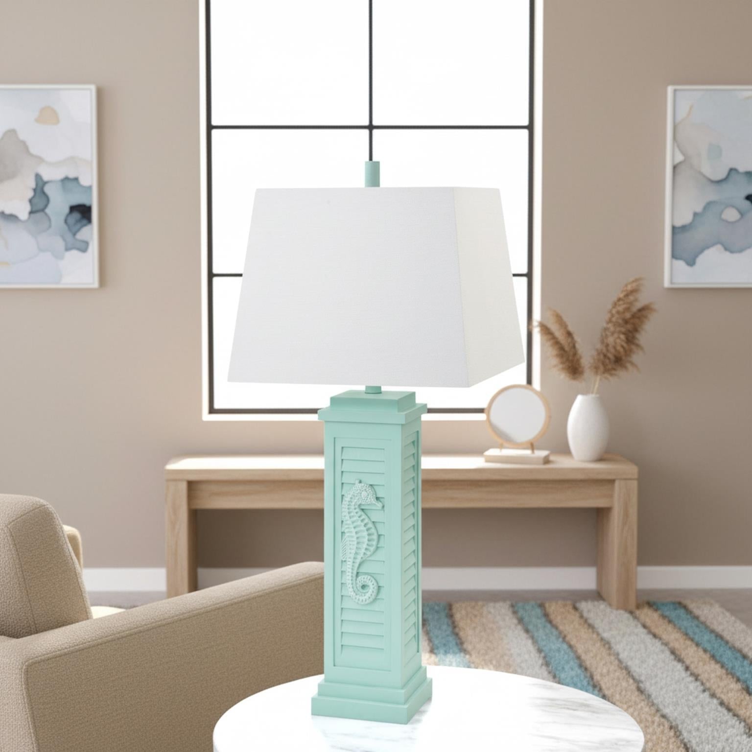 Sea Horse Shutter (Teal)