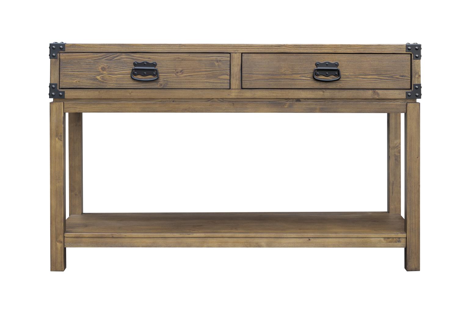 Summit Console Table (Chestnut)