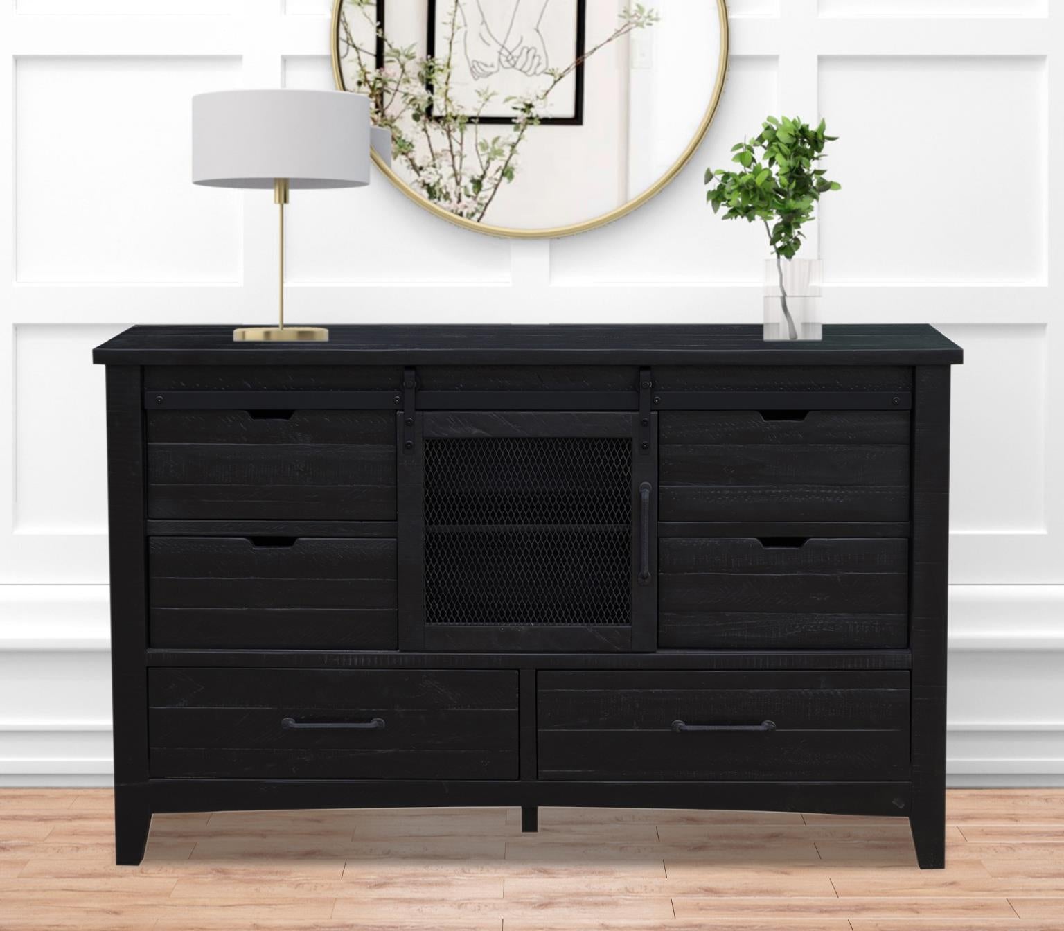 Stockton Dresser (Vintage Black)