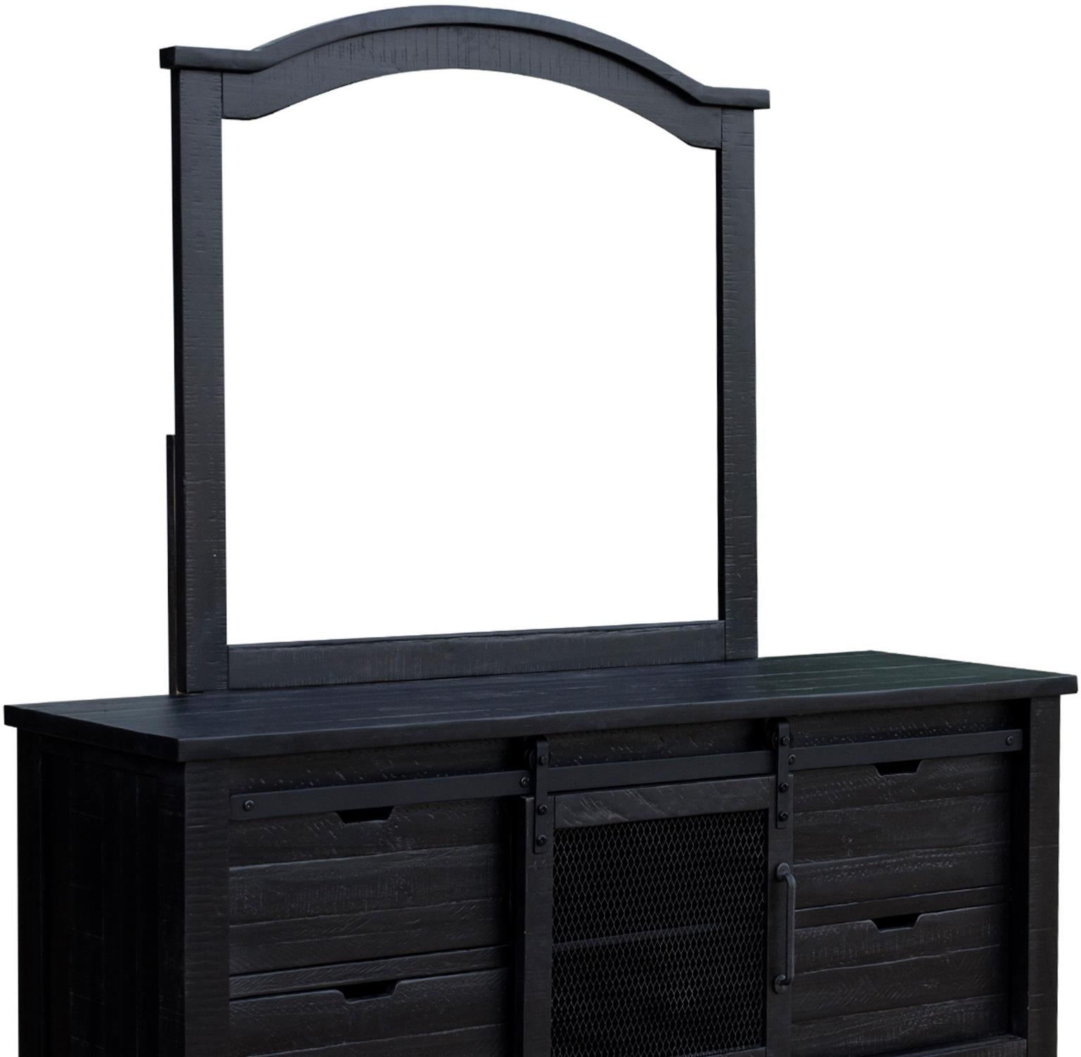 Stockton Mirror (Vintage Black)