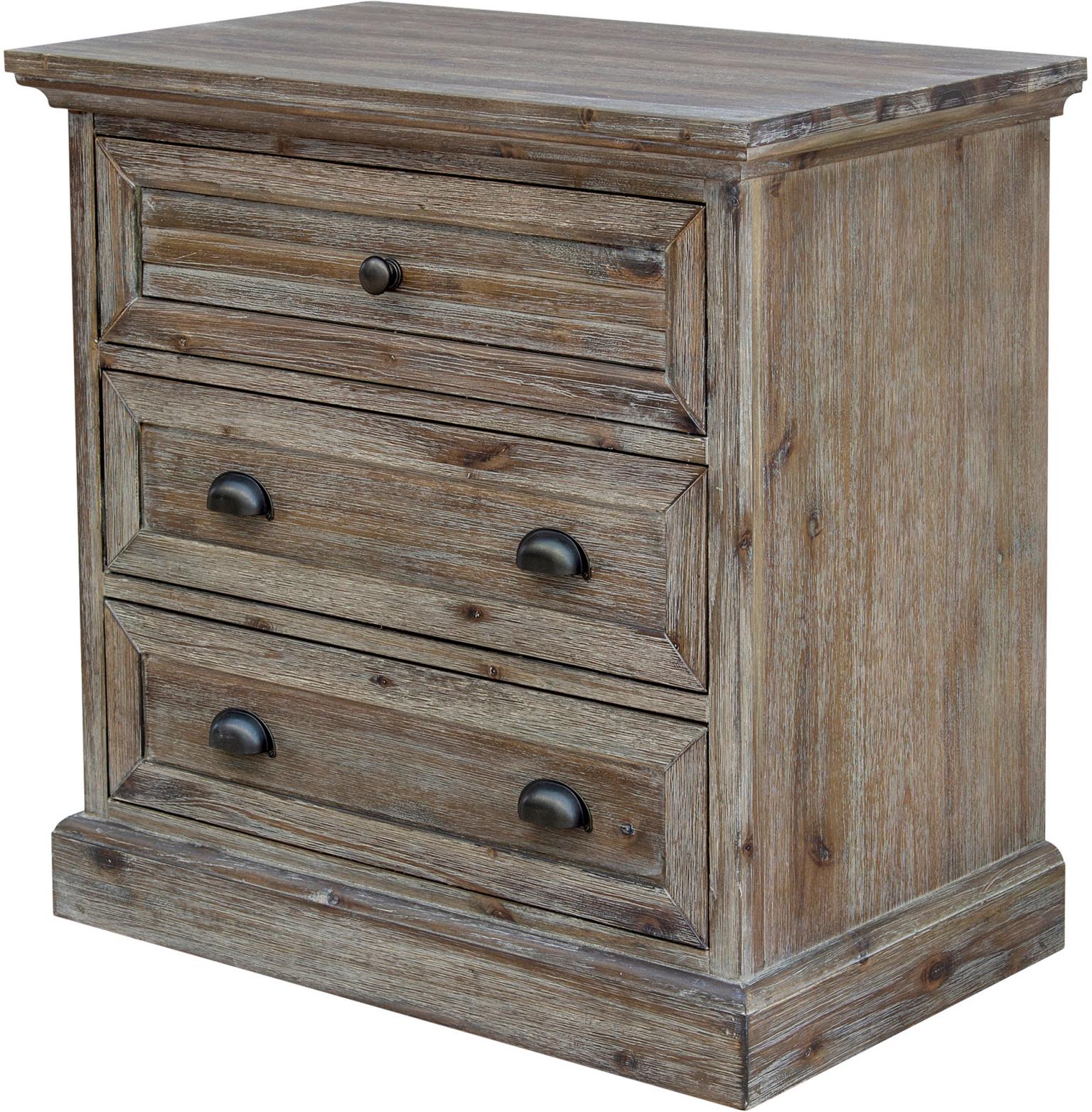 Sumpter 3 Drawer Nightstand