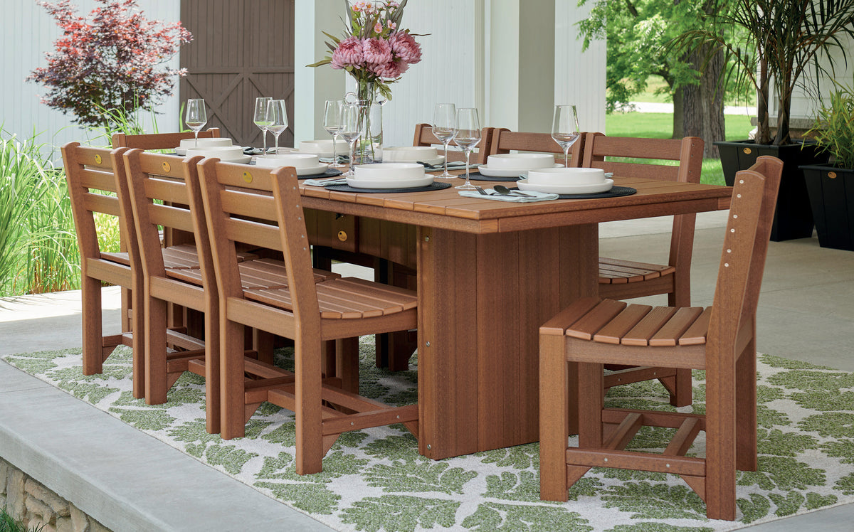 LuxCraft Urban Dining Table (3' x 8' Rectangular)
