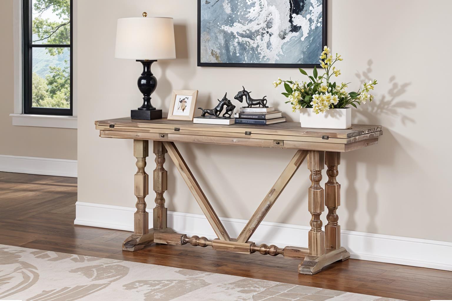 Vail II Media Console (Multi Brown)