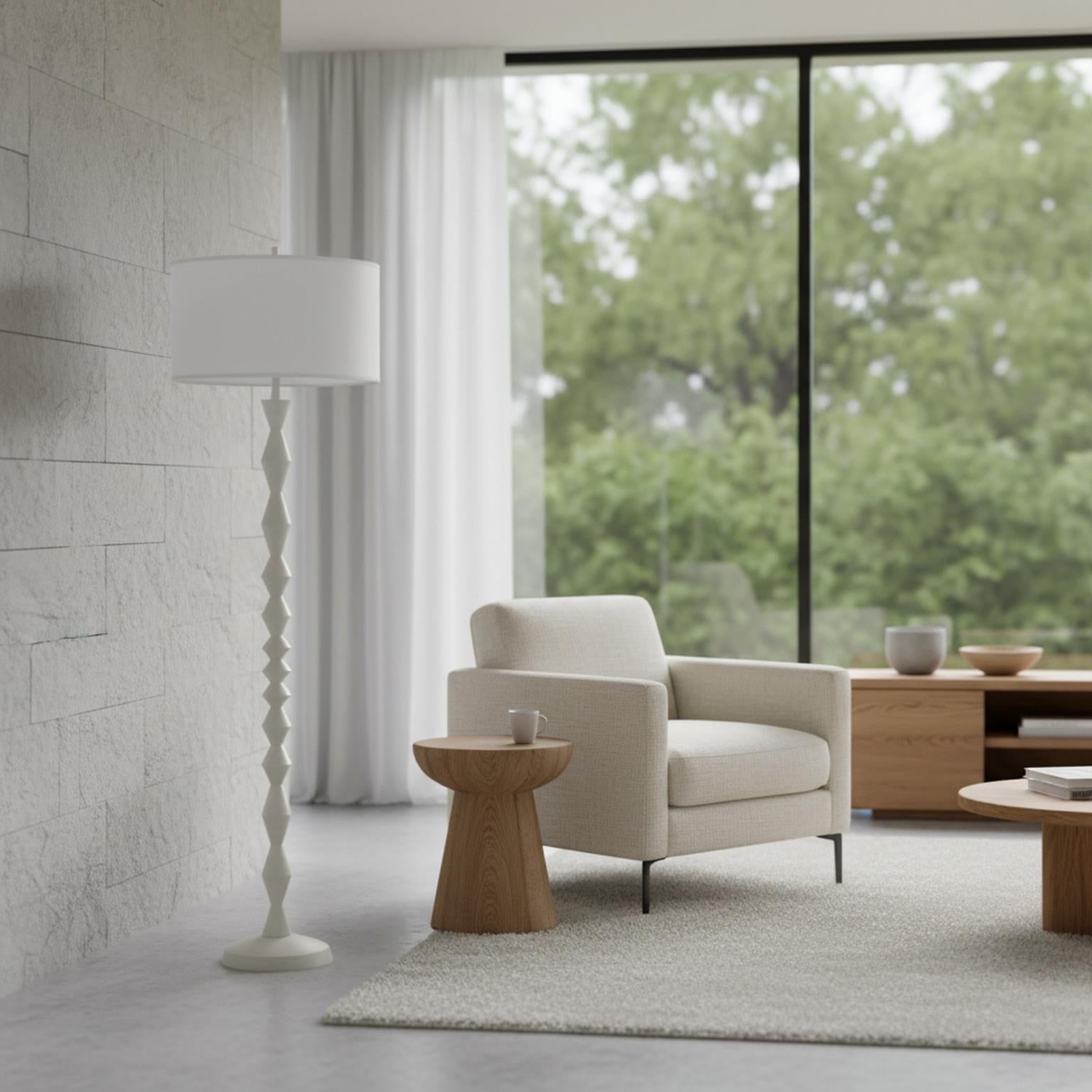 Zenith, 66" floor lamp, sold as 1pk