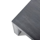 Acacia Wood Dining Bench, Farmhouse Style