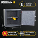 Durable Construction Office Safe