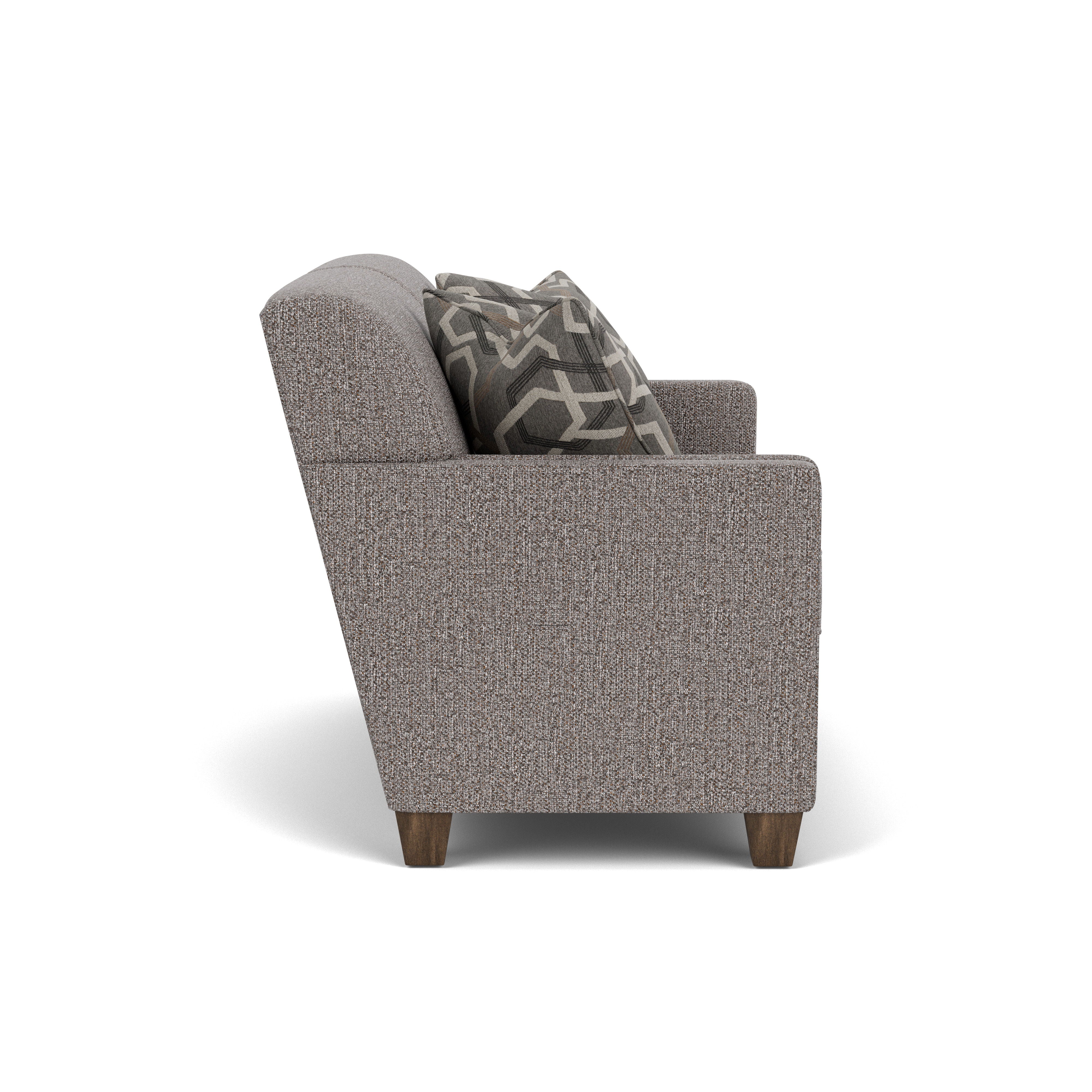 Nora - Loveseat - Gray - Atlantic Fine Furniture Inc
