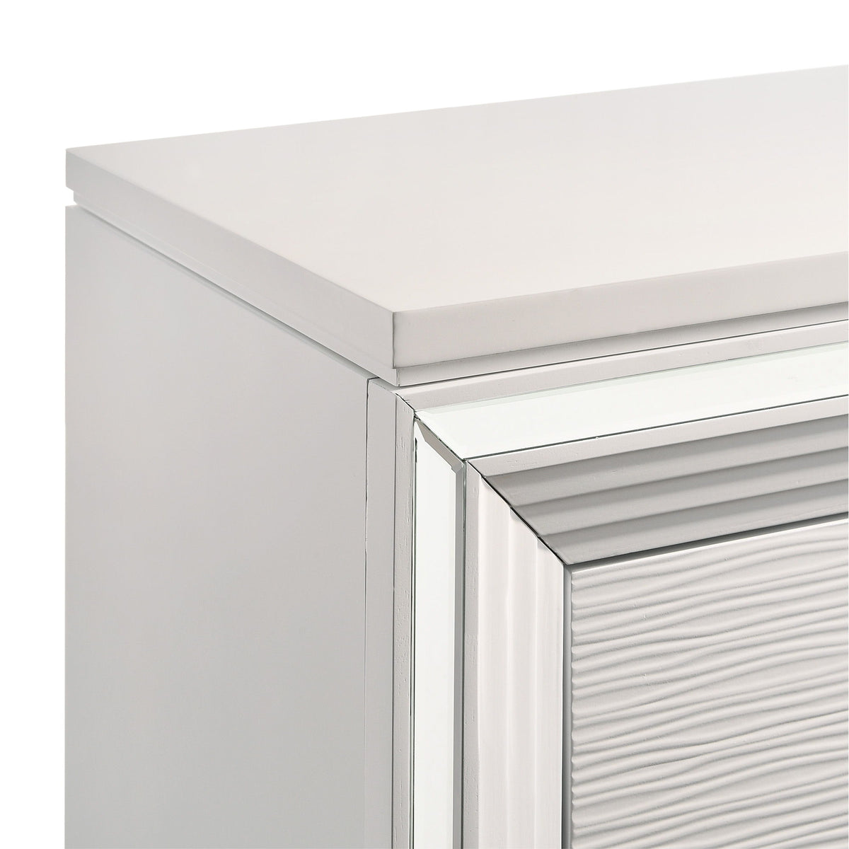 Twenty Nine 5-Drawer Flip-Top Chest in Dark Gray by Elements International, view 18