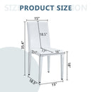 Simple And Versatile Dining Chairs With Metal Legs