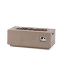 Contemporary Outdoor 40,000 Btu Propane Fire Pit