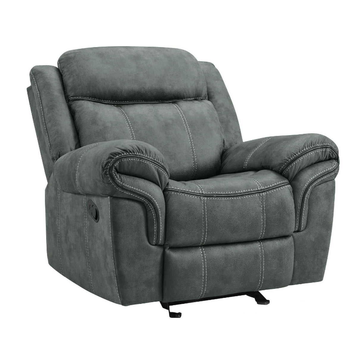 Sorrento Glider Recliner in Dark Brown by Elements International