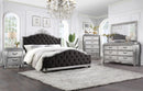 Leonora - Nightstand - Vintage Platinum - Atlantic Fine Furniture Inc