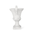 Roman Style Garden Urn Planter - Antique White