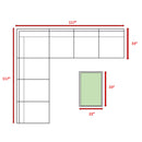 Comfortable Modern Patio Rattan Sectional Set With Cushions