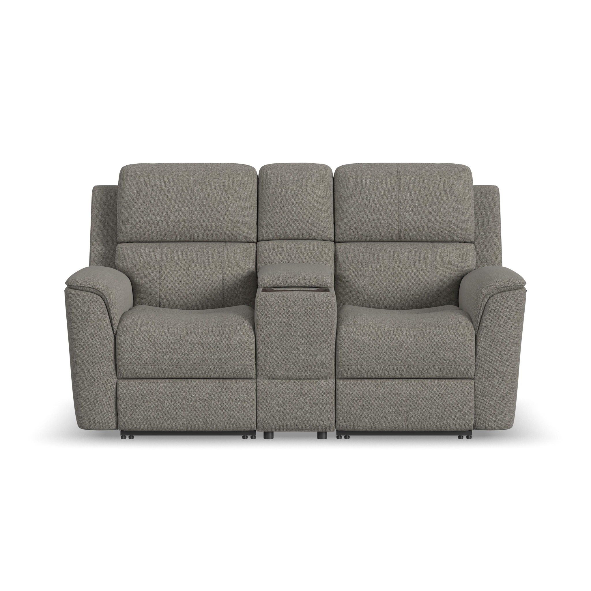 Henry - Power Reclining Loveseat With Console & Power Headrests & Lumbar