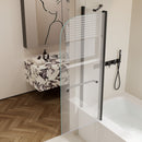 Shower Doors For Bathtub With Tempered Glass