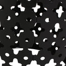 Modern Outdoor Metal End Table Set With Durable Iron Frame - Black