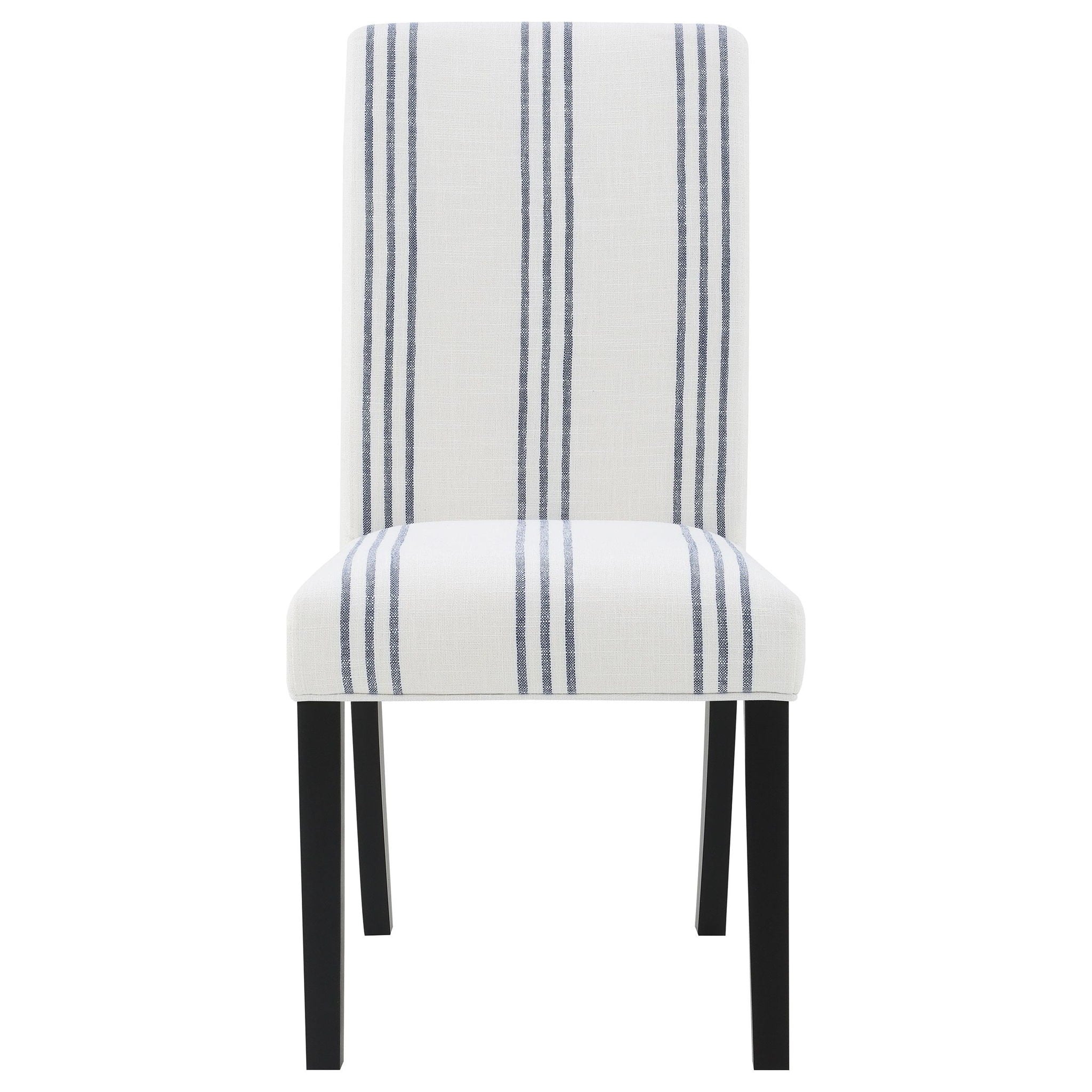 Herran Upholstered Dining Side Chair Beige (Set of 2) - Atlantic Fine Furniture Melbourne FL