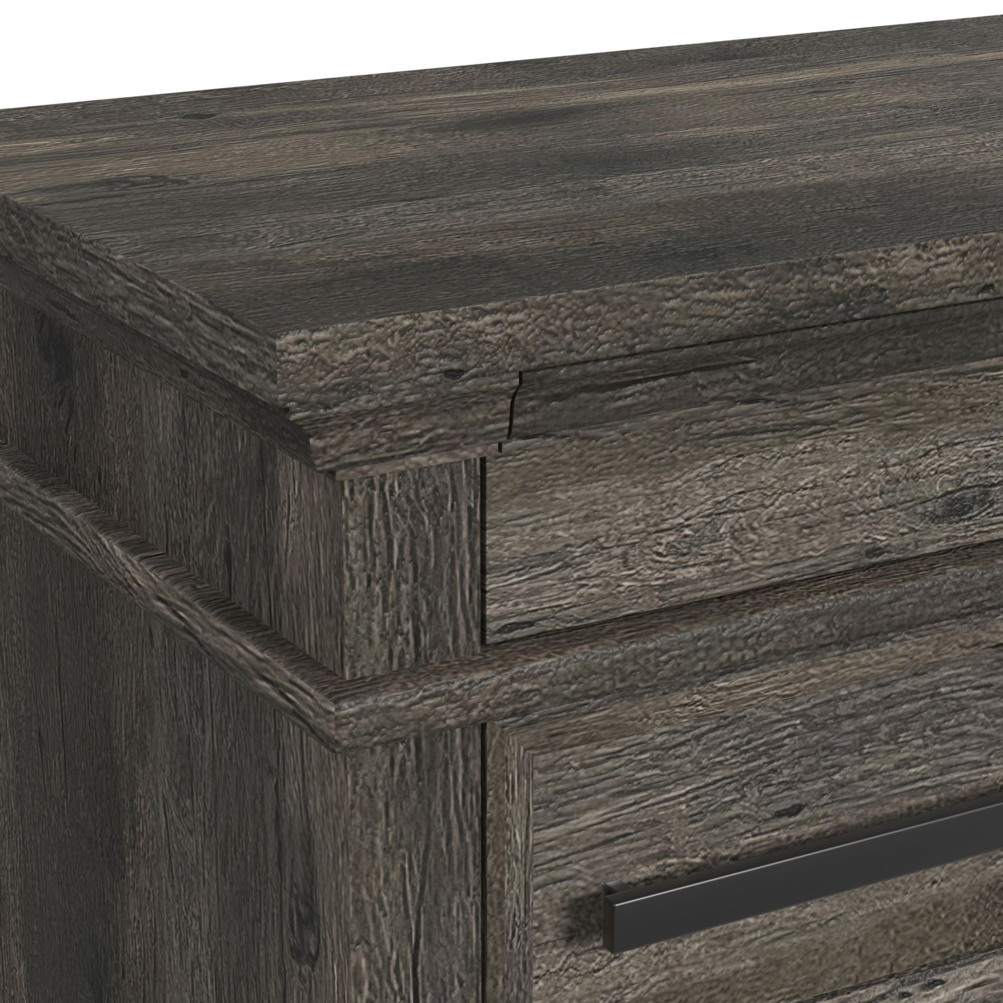 Park Ridge - 6-Drawer Chest - Charcoal