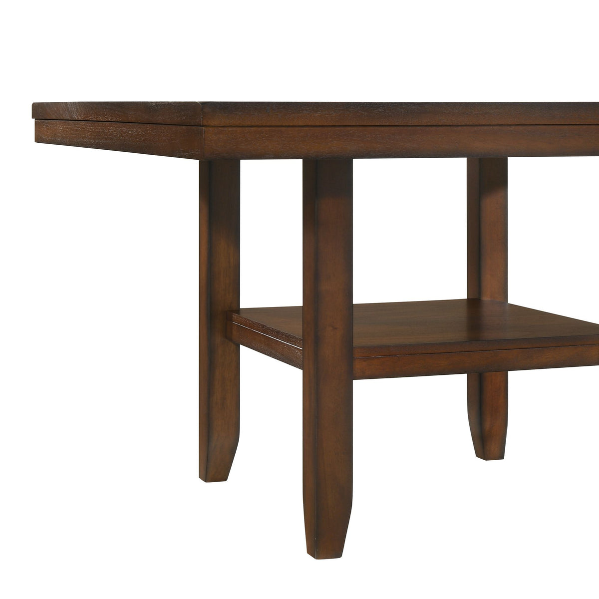 Portage Standard Height Dining Set in Dark Brown by Elements International, view 15