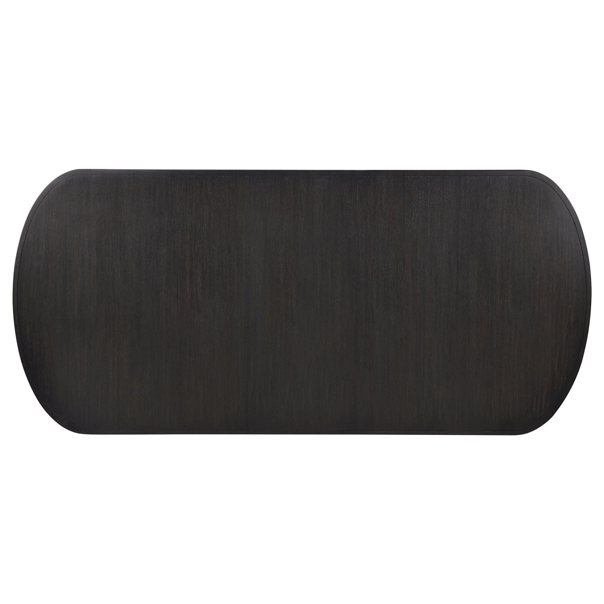 Leandro 78-inch Extension Dining Room Table Burnished Black