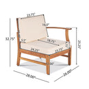 Perla - 3 Seater Sofa And Table Set