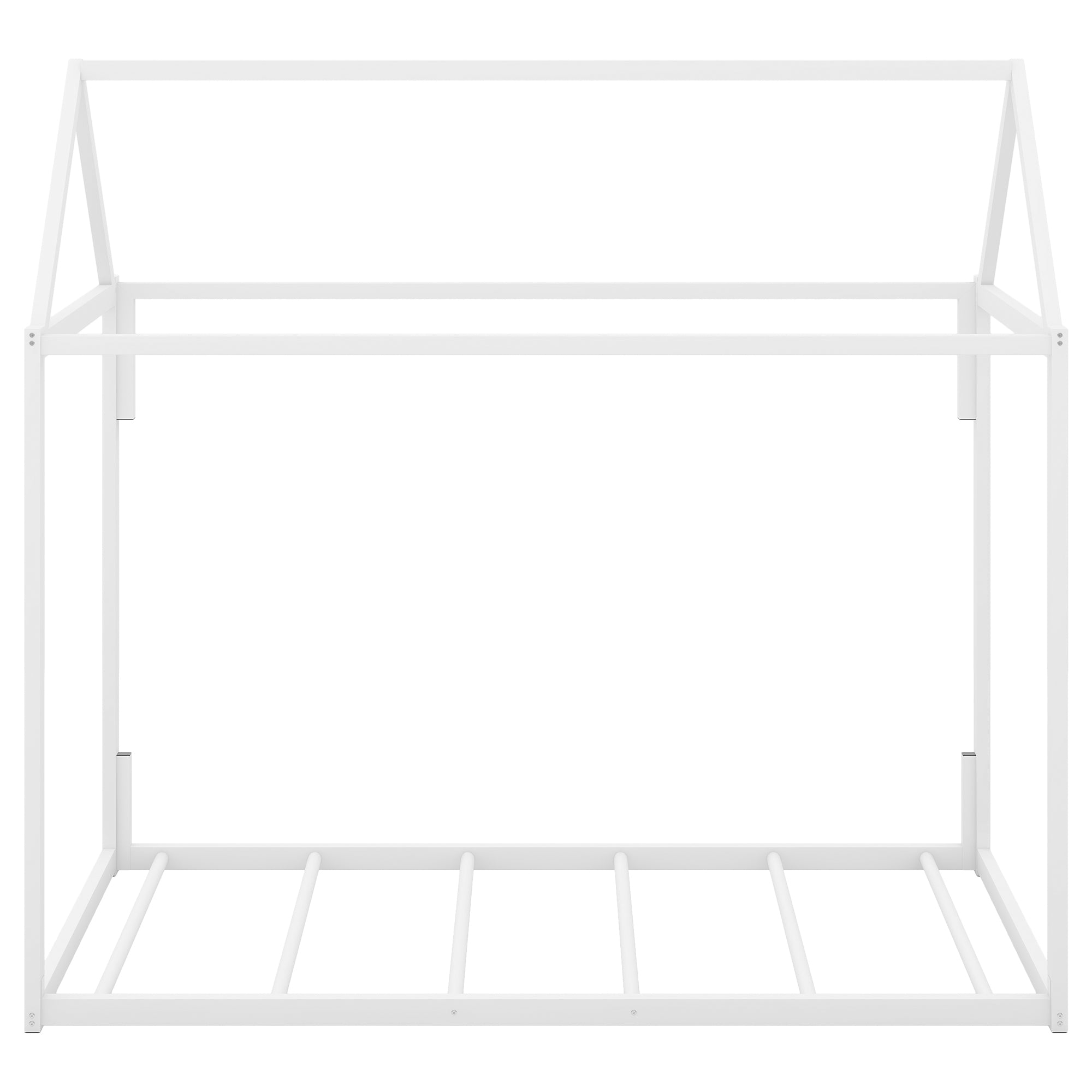 Metal House Shape Platform Bed, twin - Atlantic Fine Furniture Melbourne FL