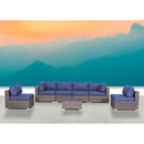 Outdoor Wicker Seating Group With Cushions