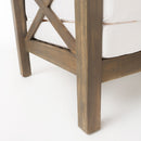 Brava - X Back Corner Chair