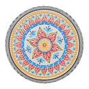 Ruby - Boho Mosaic Side Table With Ceramic Tile Top