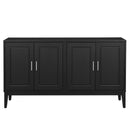4 Door Sideboard Storage Cabinet With Door Shelf