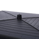 Eco Friendly 5 Layer Worm Compost Bin With 50L Capacity, Easy Setup Plastic Worm Farm Kit - Black