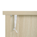 Hollowed Out Cabinet With 4 Doors, Suitable For Bedroom - Natural