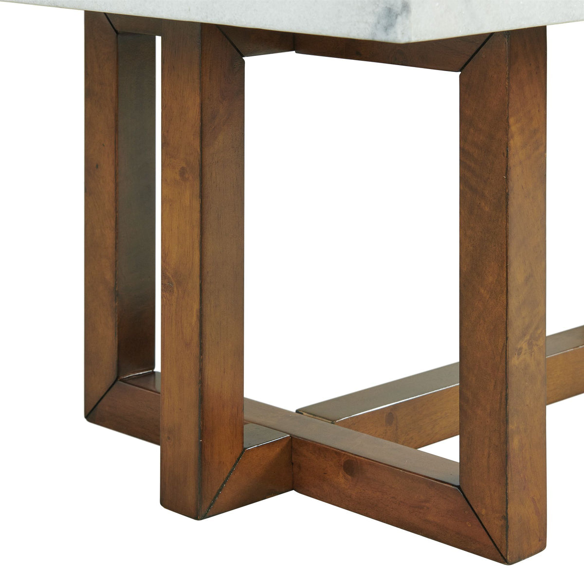 Morris End Table in White by Elements International, view 8