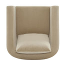 Anurudh - Barrel Club Velvet Upholstered Chair